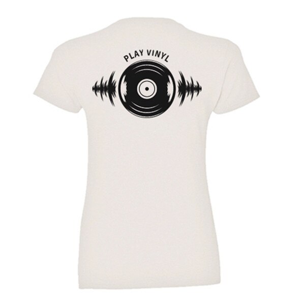 Natural Cotton T-Shirt - LP & 45 Re